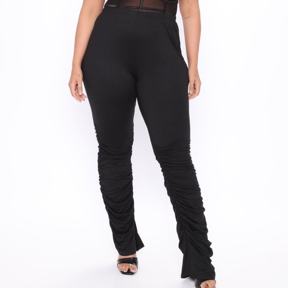 Fashion nova Stacked Honey High Rise Pant